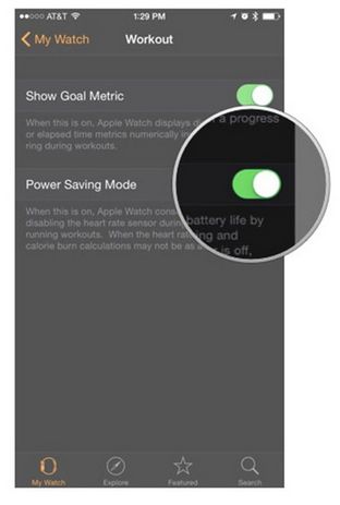 Как сэкономить заряд батареи Apple Watch